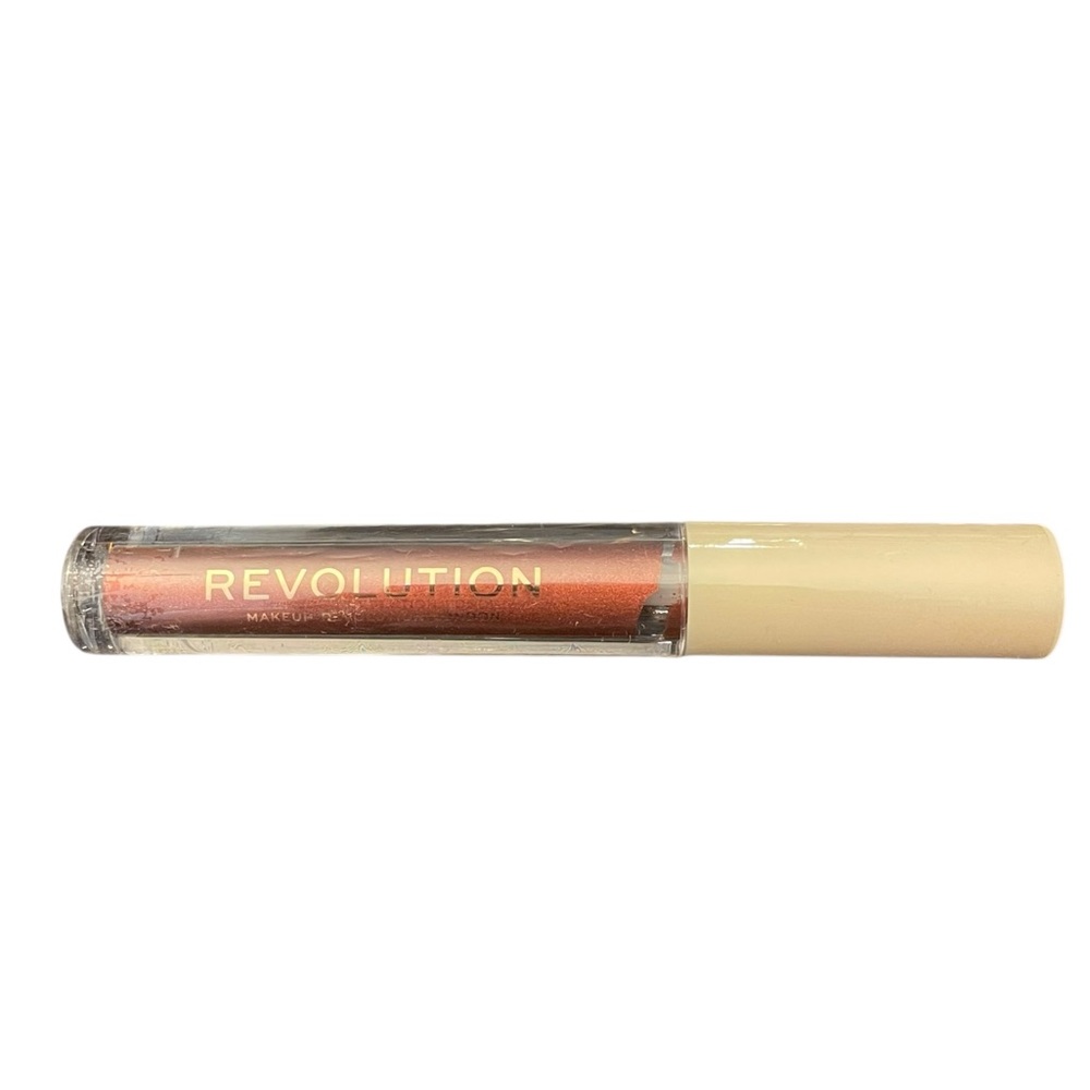 Makeup Revolution London Metallic‎ Lip Gloss Nudes Collection PIXELATED New